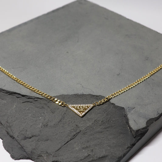 Gold PD Diamanté Chain